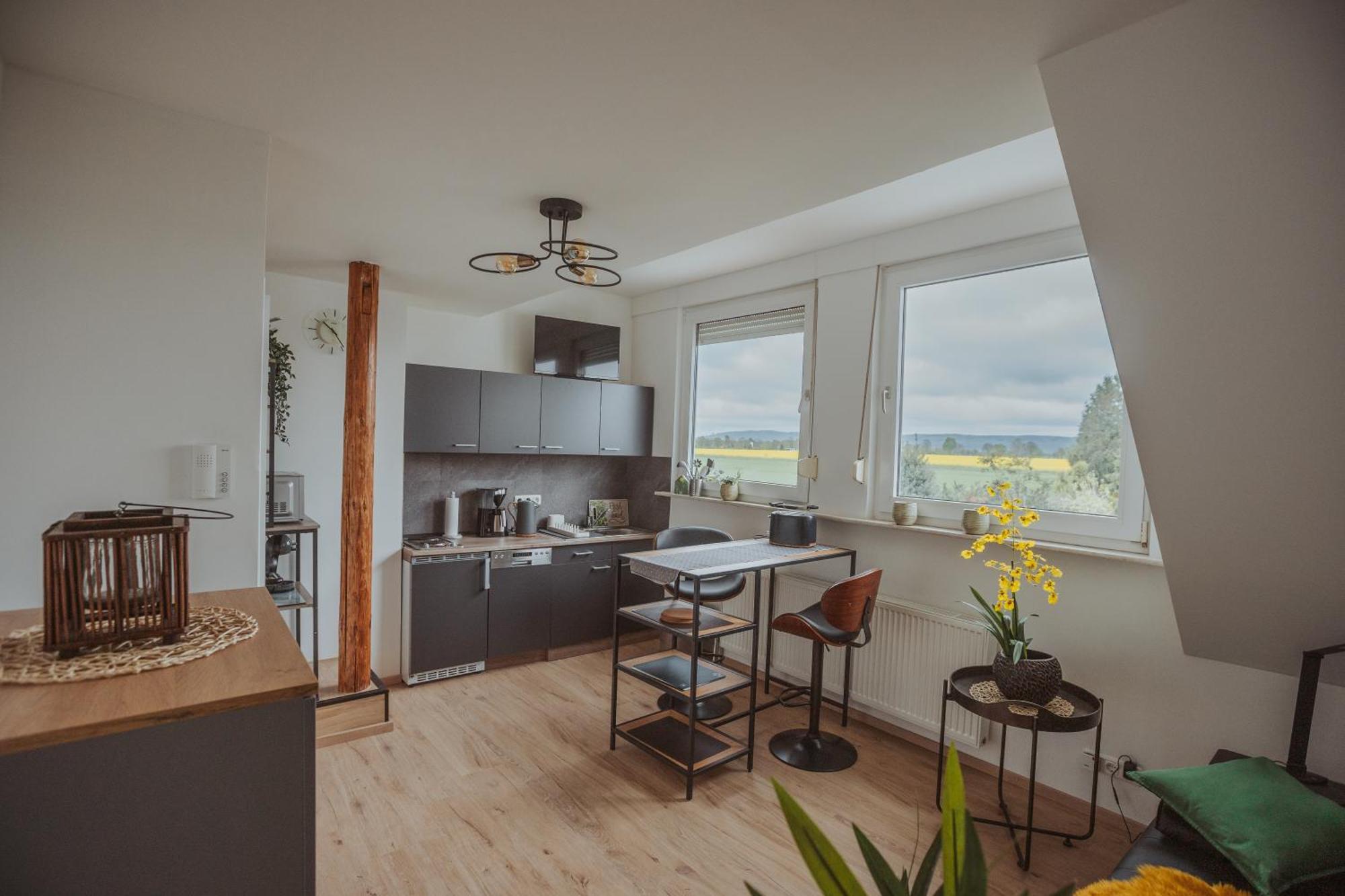 Ferienwohnung Krysiak Hille Buitenkant foto