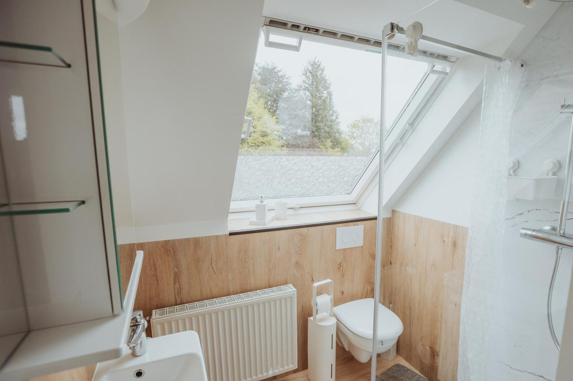 Ferienwohnung Krysiak Hille Buitenkant foto